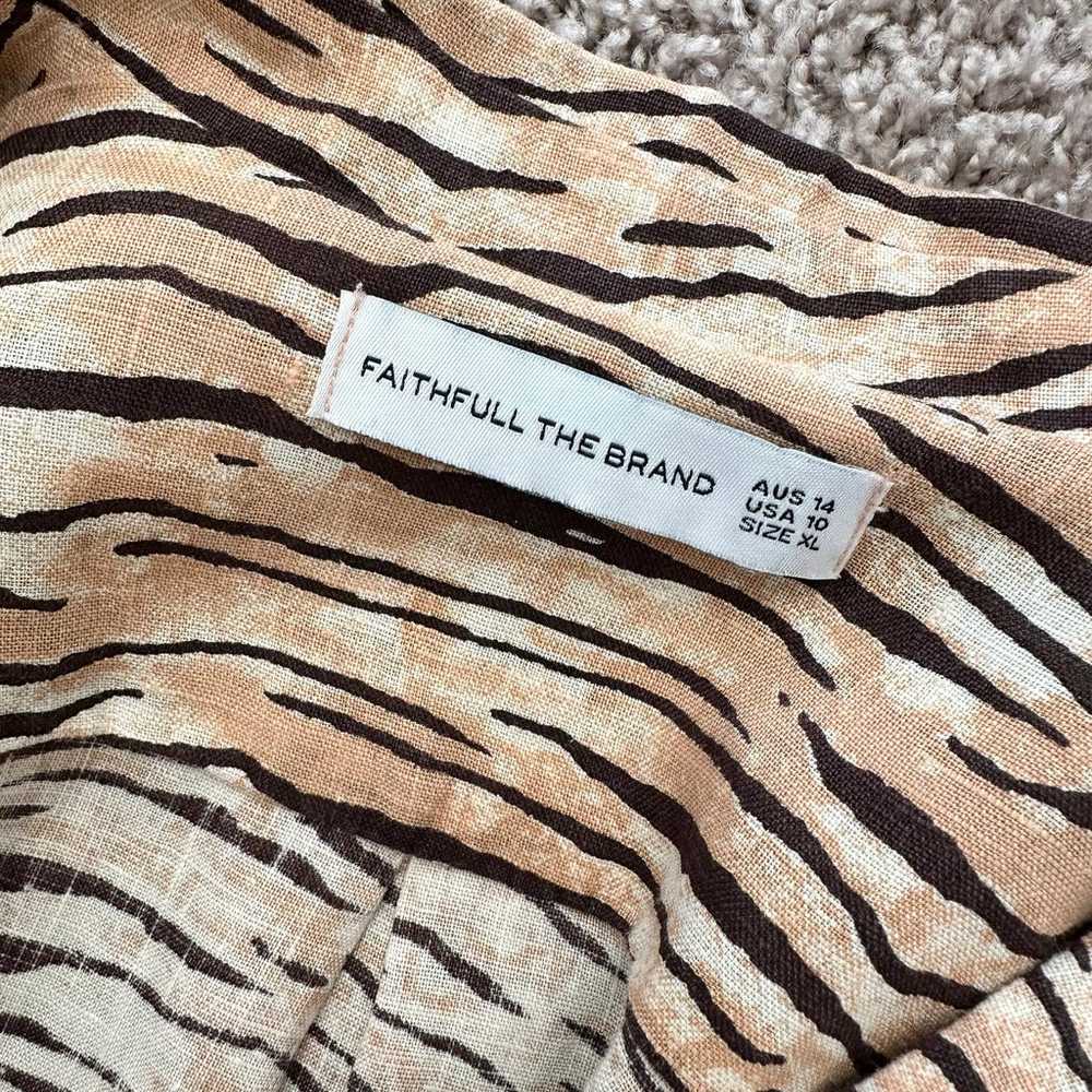 Faithfull the Brand Charlita Shirt Dress Wyldie A… - image 8
