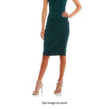 emerald green prom dress - image 1