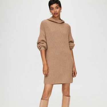 wilfred - montpellier dress merino wool turtlenec… - image 1