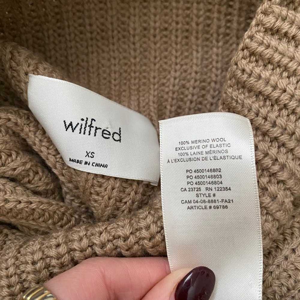 wilfred - montpellier dress merino wool turtlenec… - image 9