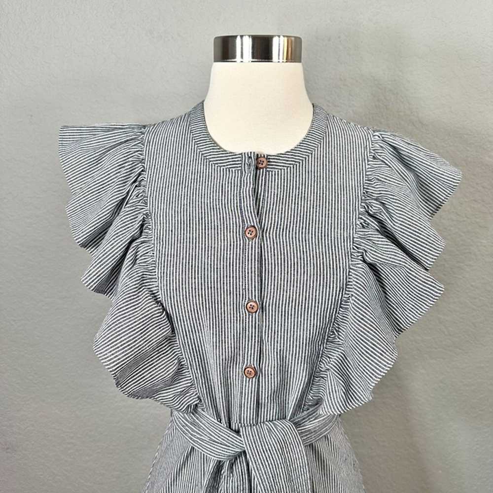 Saylor Melody Striped Ruffle Mini Dress - image 3