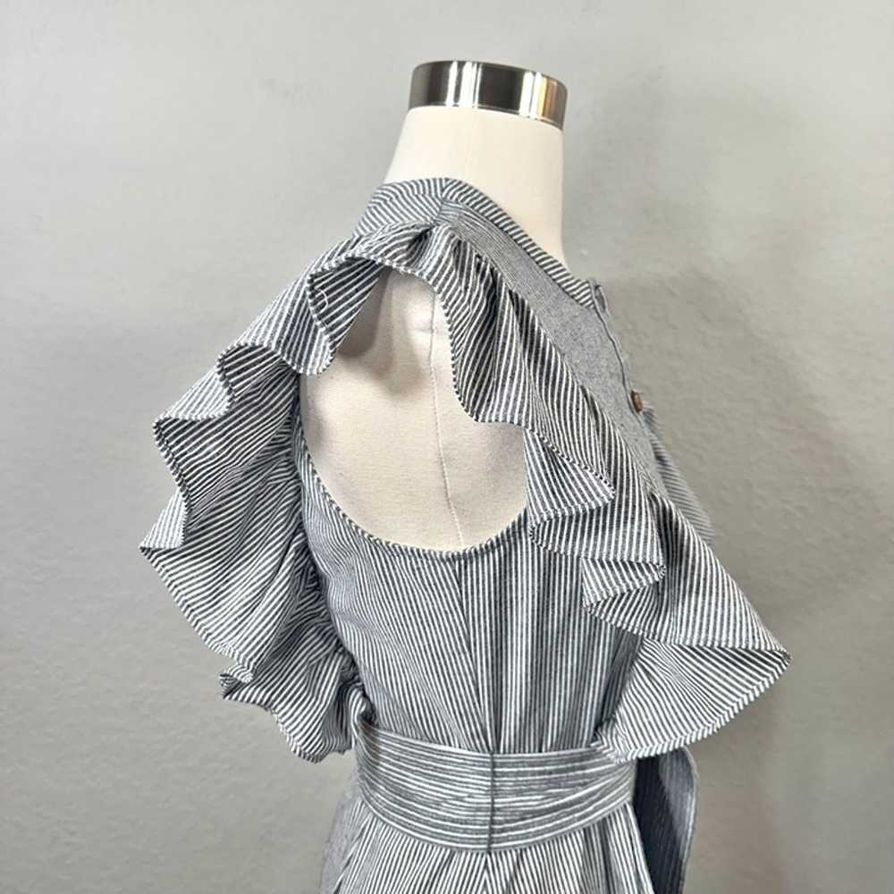 Saylor Melody Striped Ruffle Mini Dress - image 5