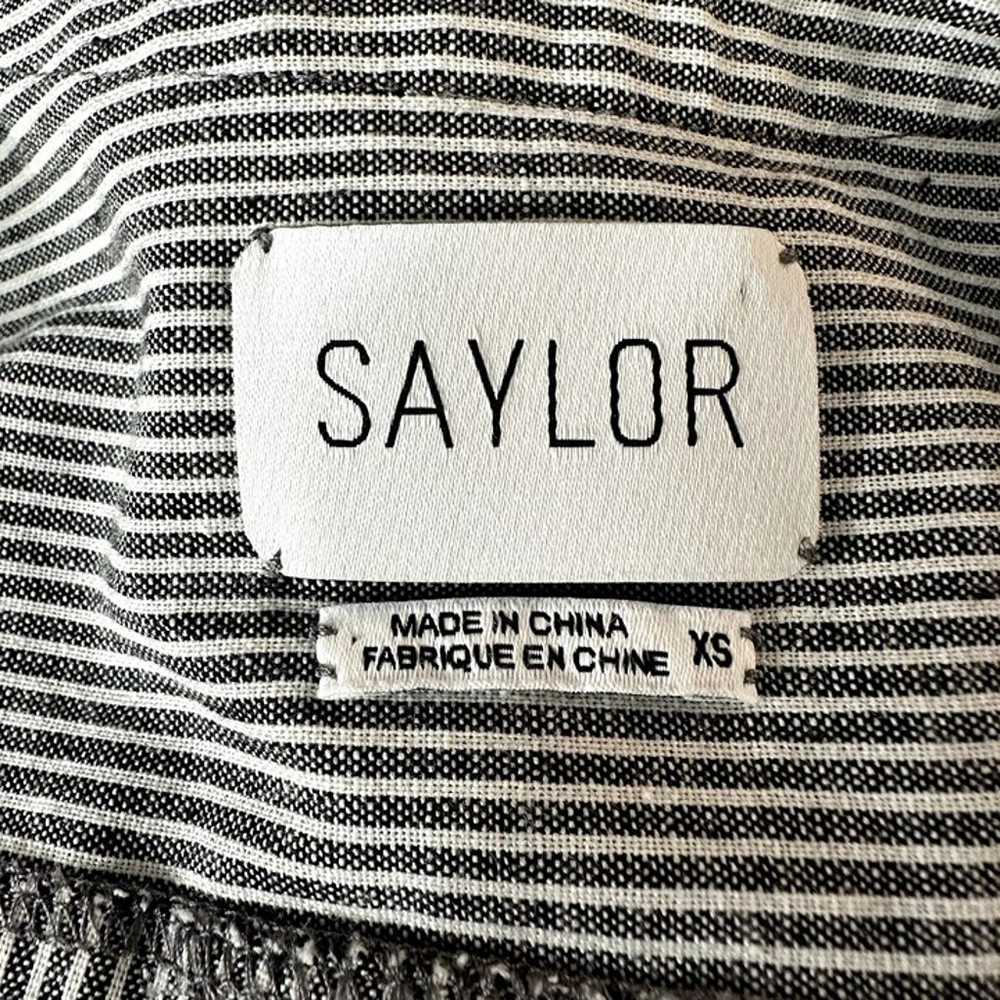 Saylor Melody Striped Ruffle Mini Dress - image 7
