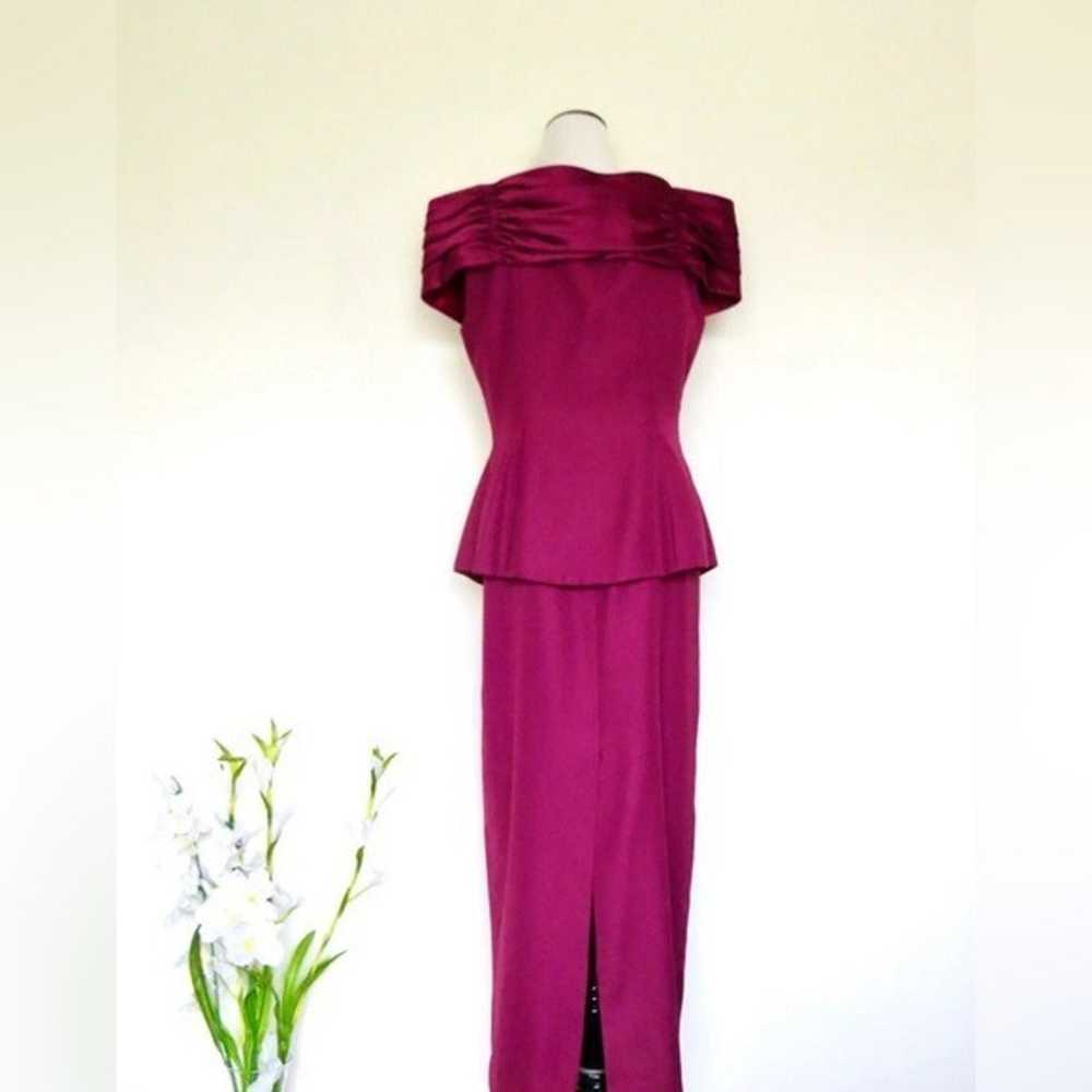 NEW! Alex Evenings Long Gown Dress with Jacket Ma… - image 3