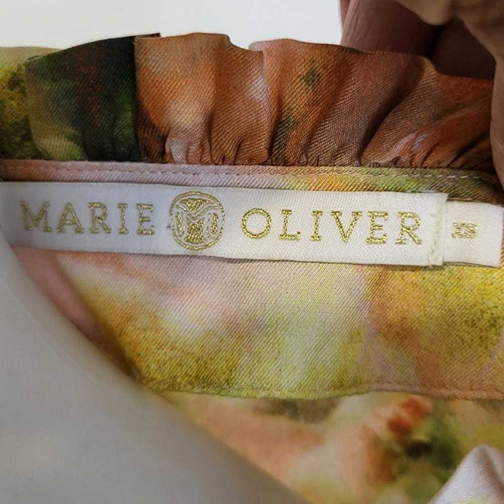 Marie Oliver Emery Silk/Cotton Blend Floral Print… - image 8