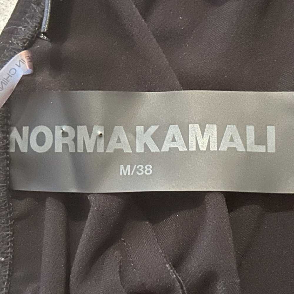 Norma Kamali black strappy slip jumpsuit stretchy… - image 5