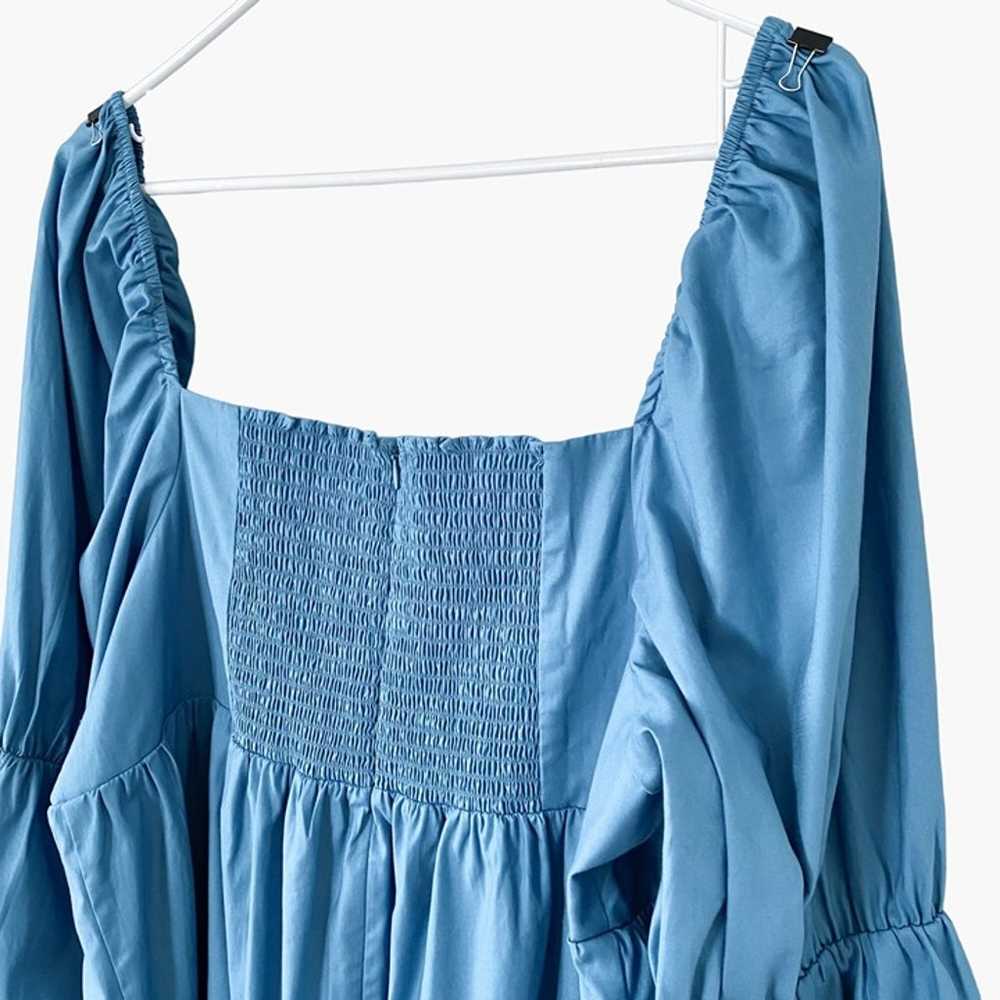Reformation Michaela Mini Dress Size 20 Azure Blu… - image 7