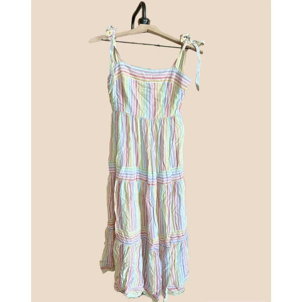 Yumi Kim Tie-Straps Color Me Maxi dress - Stripes… - image 2