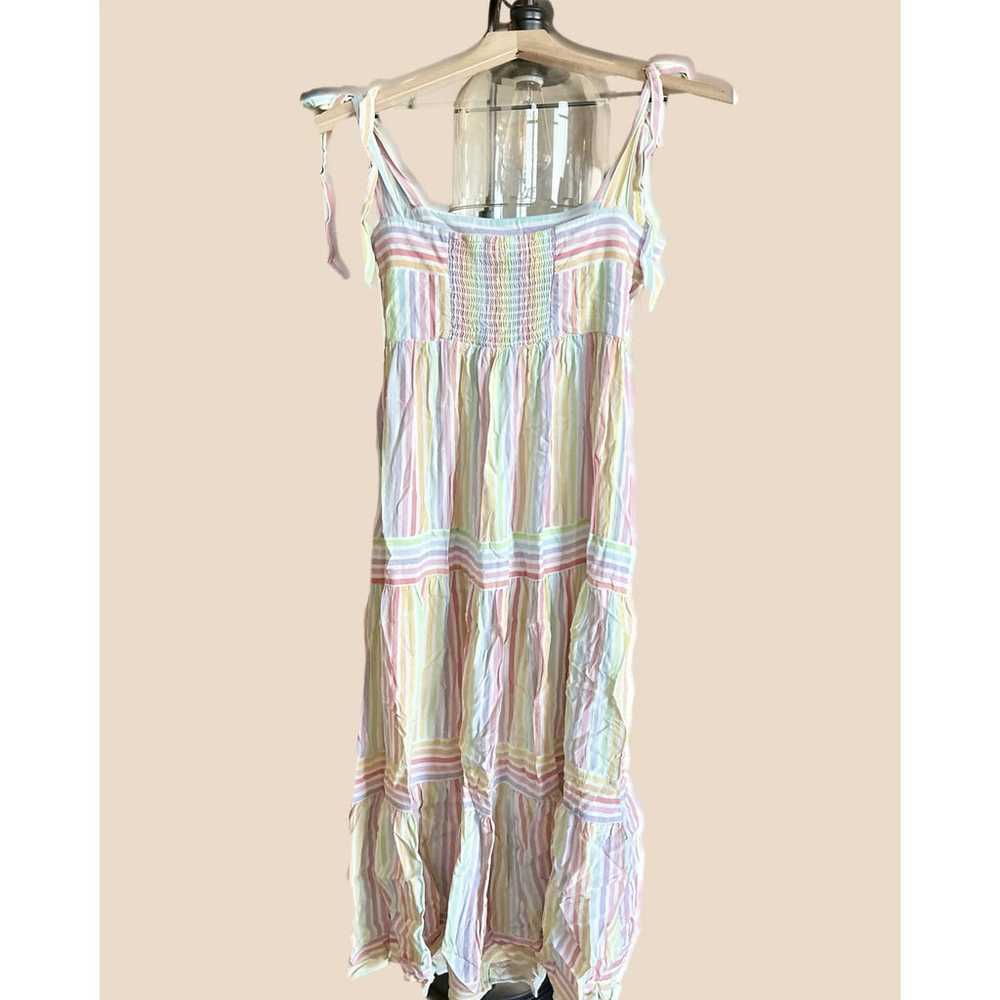 Yumi Kim Tie-Straps Color Me Maxi dress - Stripes… - image 3