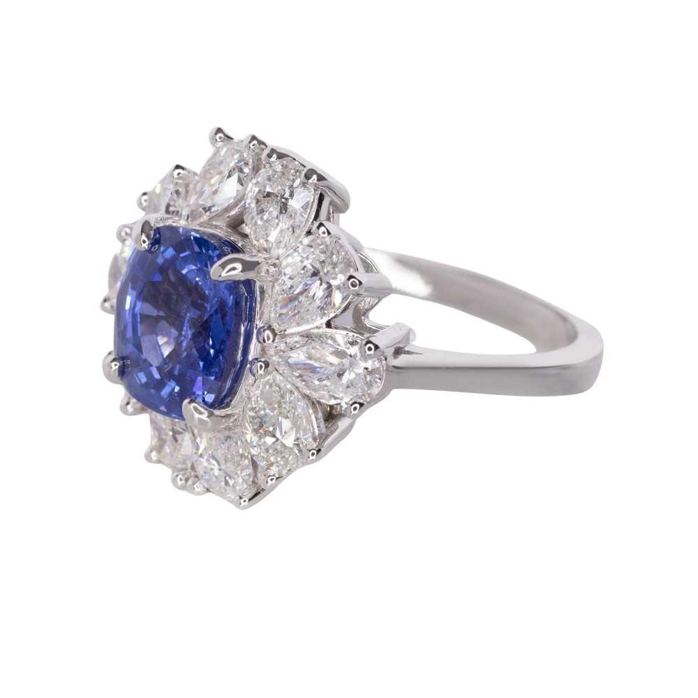 Product Details GIA Certified 3.15ct No Heat Blue… - image 5