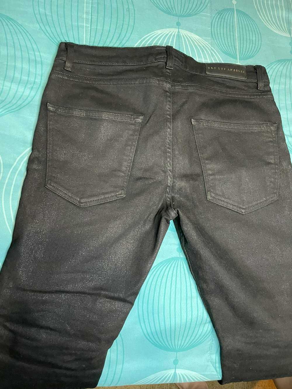 Oro Los Angeles Black oro Los Angeles wax jeans - image 3