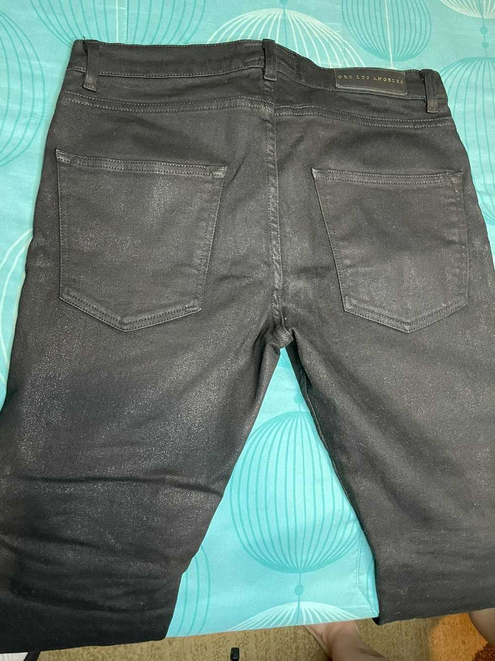 Oro Los Angeles Black oro Los Angeles wax jeans - image 4