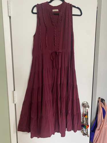 Ulla Johnson Minetta dress in Bordeaux (6) | Used,