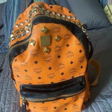 Mcm backpack orange - Gem