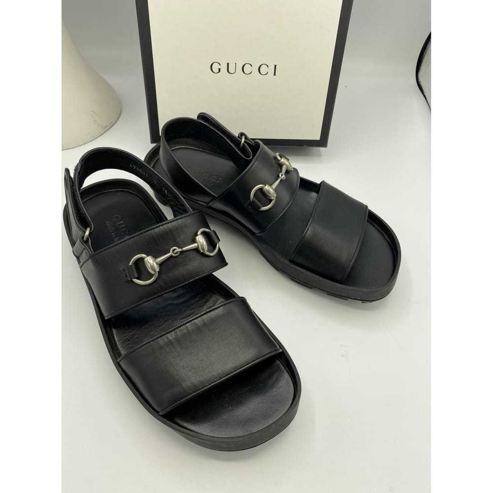 Gucci Leather sandals - image 2