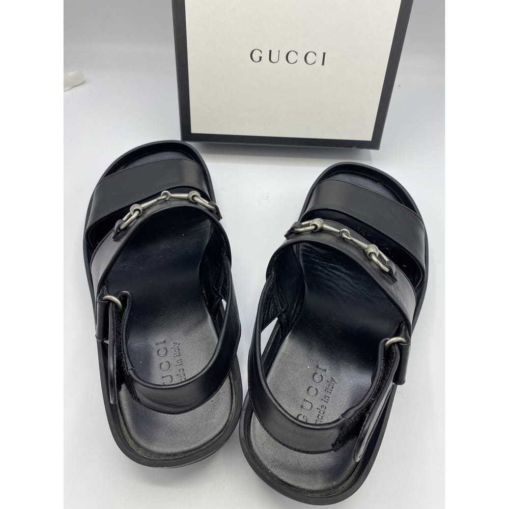 Gucci Leather sandals - image 3