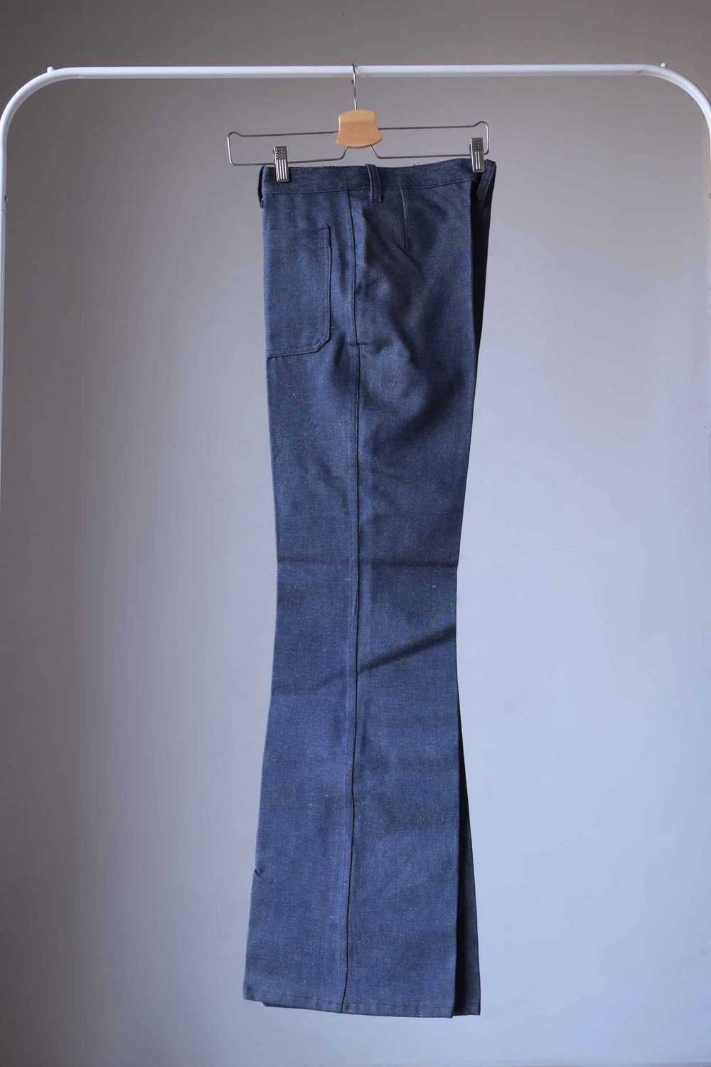 LUCKY PARIS Vintage 70's Wide Leg Jeans - image 2