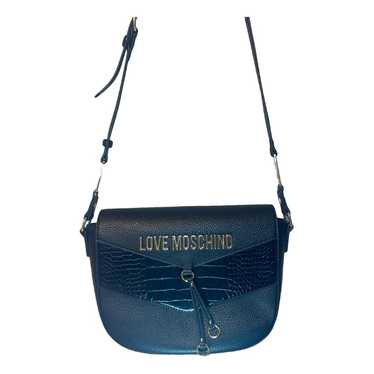 Moschino Love Leather crossbody bag