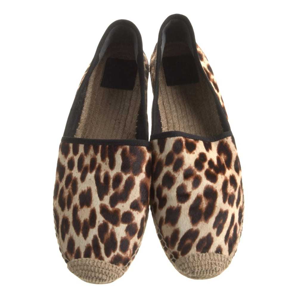 Tory Burch Pony-style calfskin espadrilles - image 1