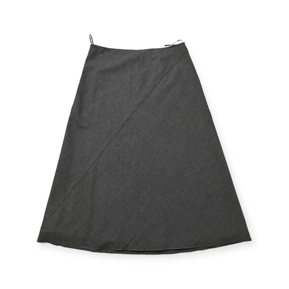Jil Sander Wool mid-length skirt - image 4
