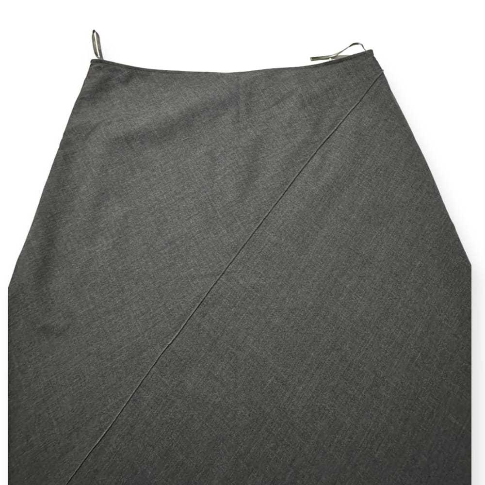 Jil Sander Wool mid-length skirt - image 6