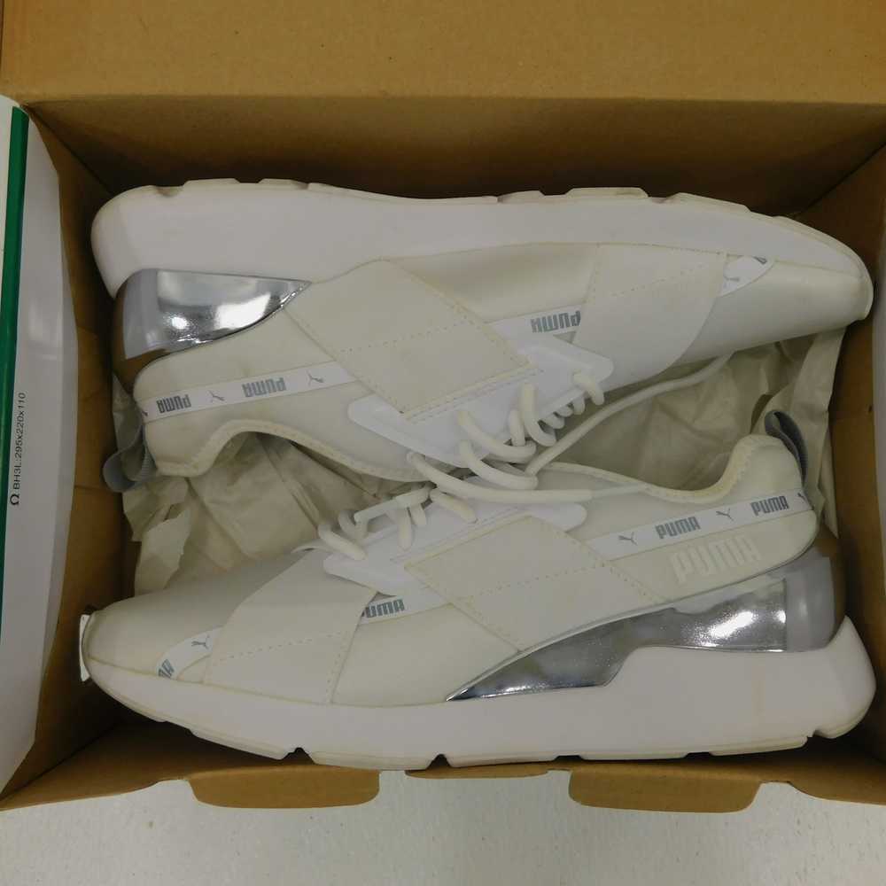 Puma Muse X-2 Metallic White Silver Women's Shoes… - image 1