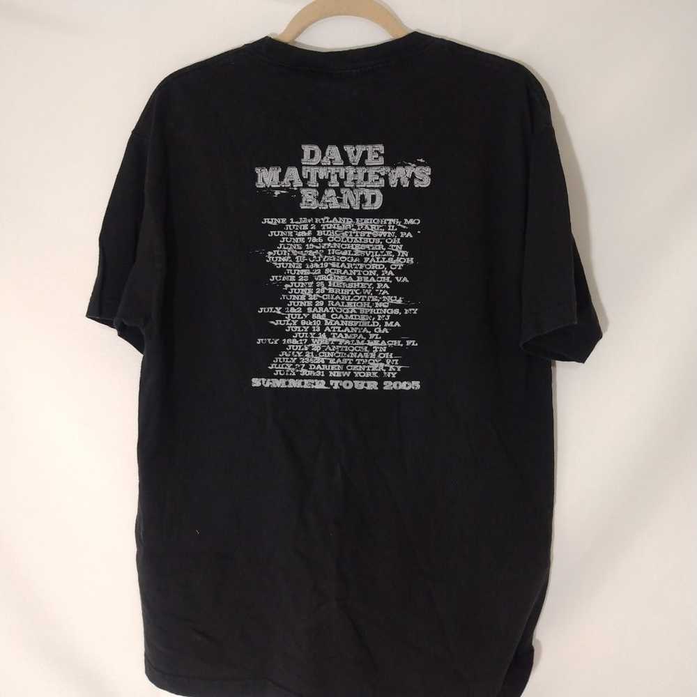 Mens 2005 Dave Matthews Official Summer Tour T Sh… - image 2