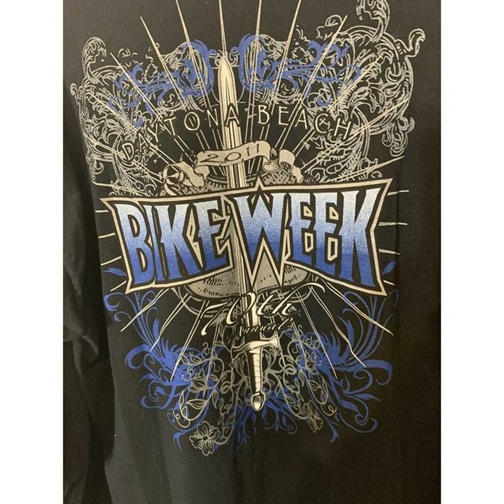 70th Annual Bike Week Daytona Beach Long Sleeve T… - image 7
