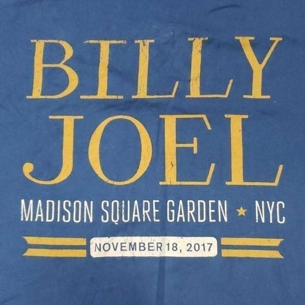 BILLY JOEL MADISON GARDEN 2017 CONCERT TEE SIZE XL - image 2