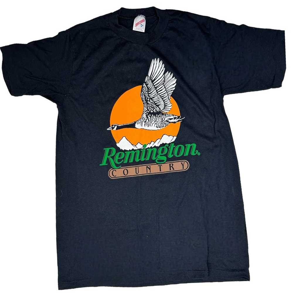Vtg Remington Country T Shirt Mens Medium Jerzees… - image 1