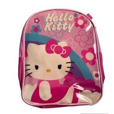 バッグ rare 00s HELLO KITTY fur y2k archive Vintage Silver and Pink Fur Hello Kitty Handbag, Hello Kitty