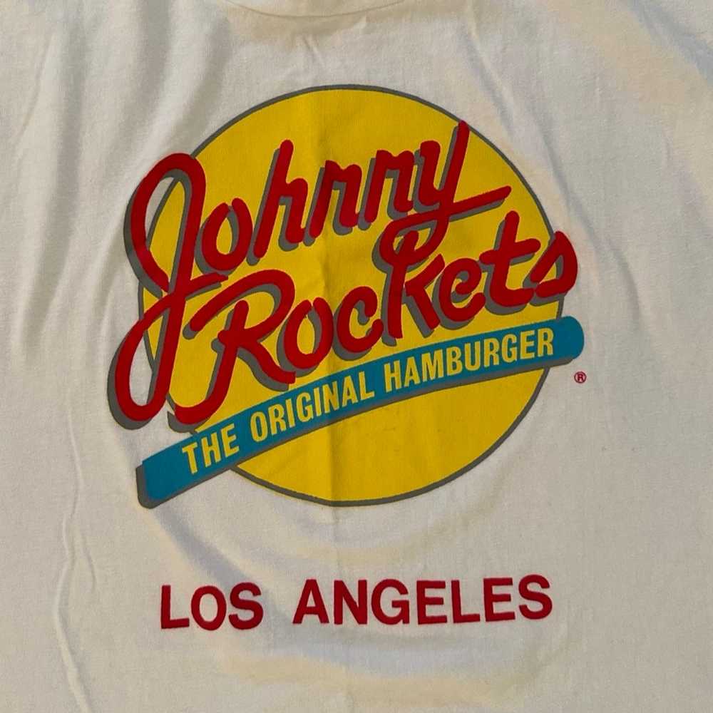 Vintage 80s Jimmy Rockets Original Hamburger Los … - image 2
