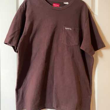 京都姉妹Supreme　19SS S/S Pocket Tee Tシャツ/カットソー(半袖/袖なし)