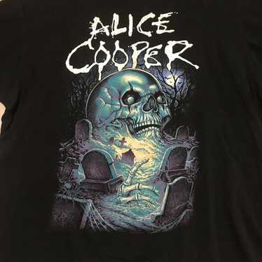 Alice Cooper Skull Tour Small Shirt - image 1