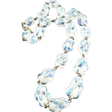 Murano Opalescent Bead Necklace