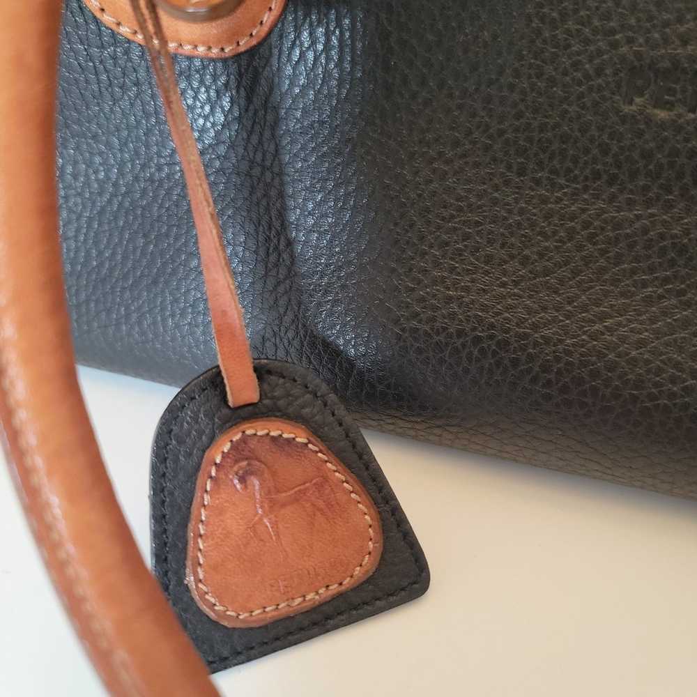 Genuine leather Petusco hand bag purse made in Sp… - image 2