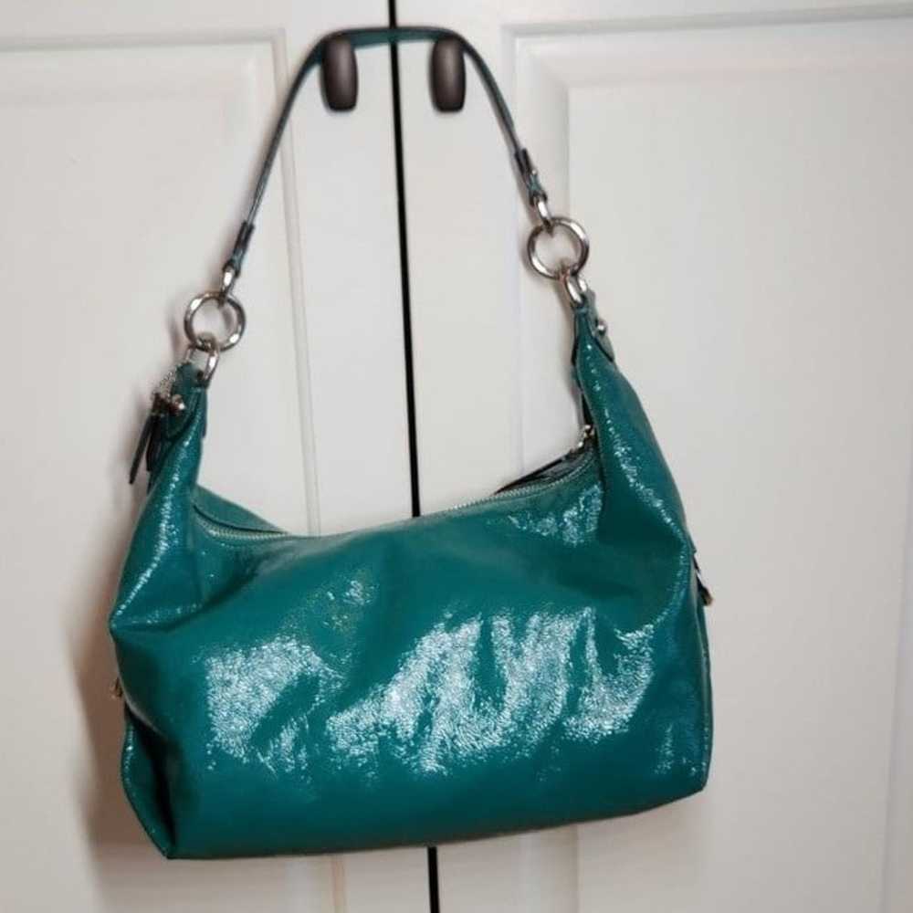 Vintage Coach 14323 Patent Leather Shoulder Bag - image 5