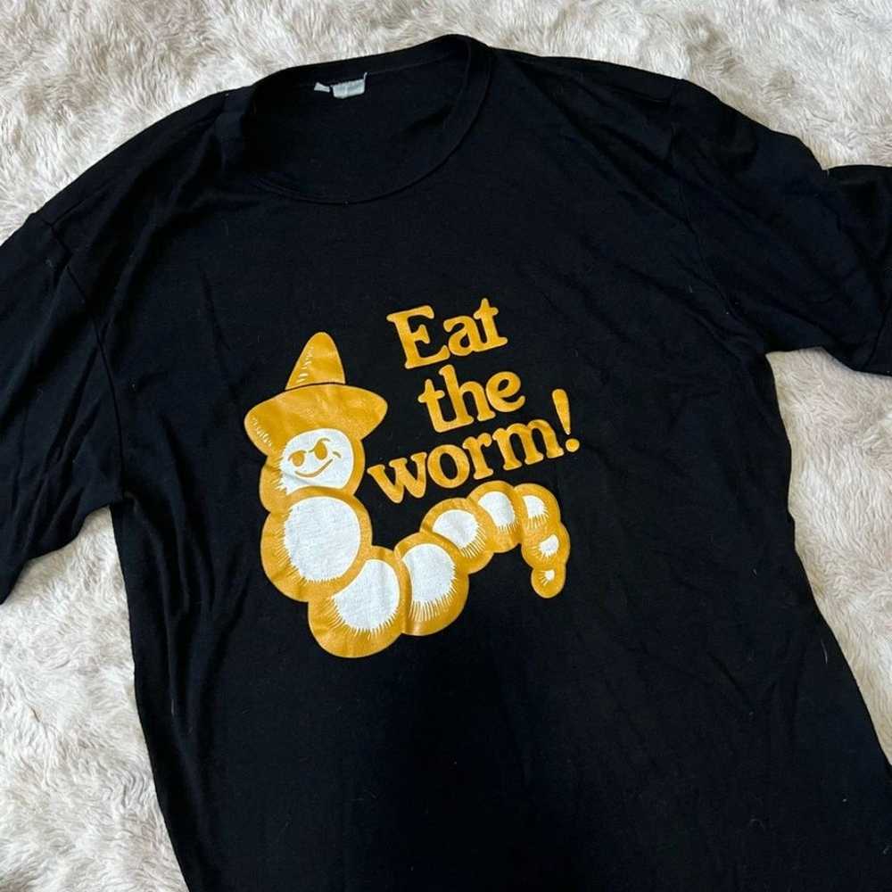 Eat the Worm Monte Alban Tequila Tshirt - image 2