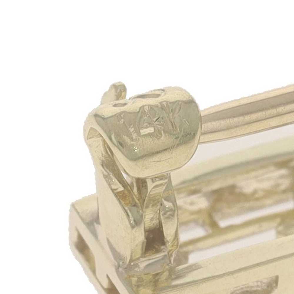 White Gold Amethyst Art Deco Three-Stone Bar Broo… - image 4