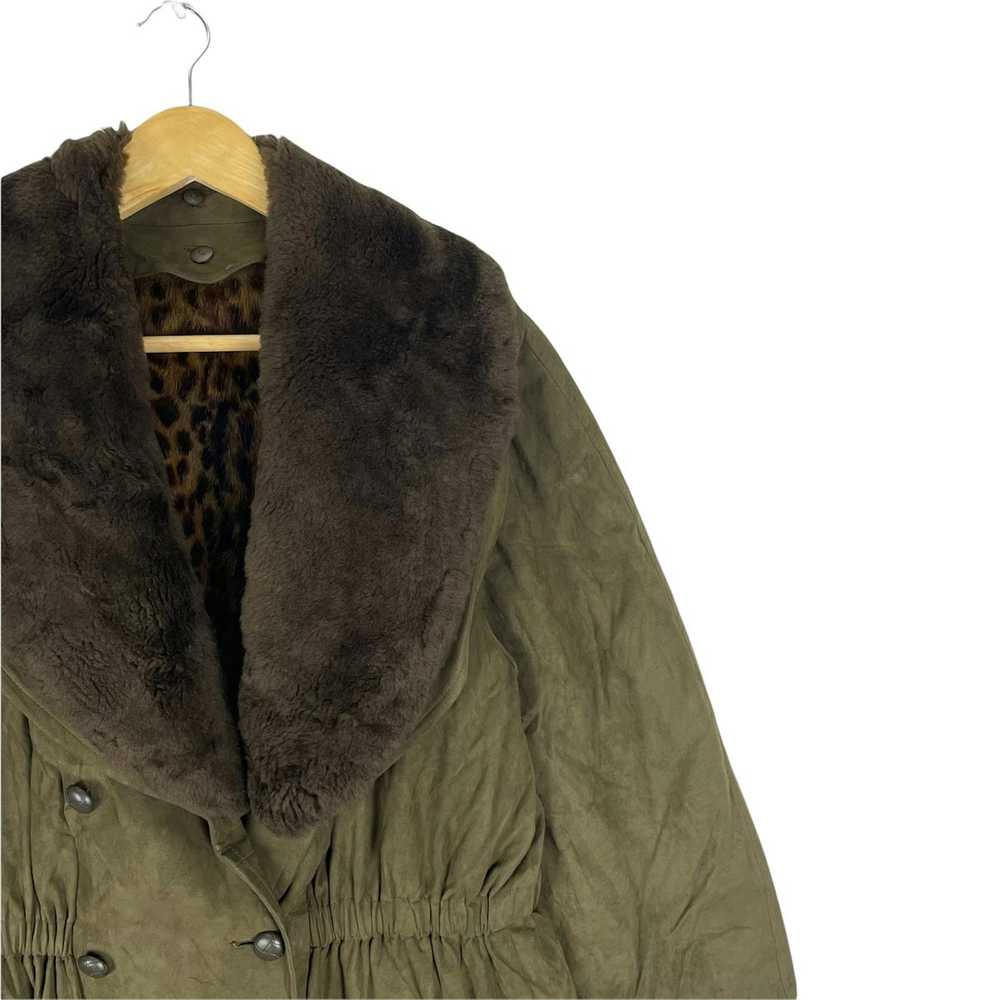 Kenzo × Mink Fur Coat 🔥KENZO PARIS LEOPARD FAUX … - image 4