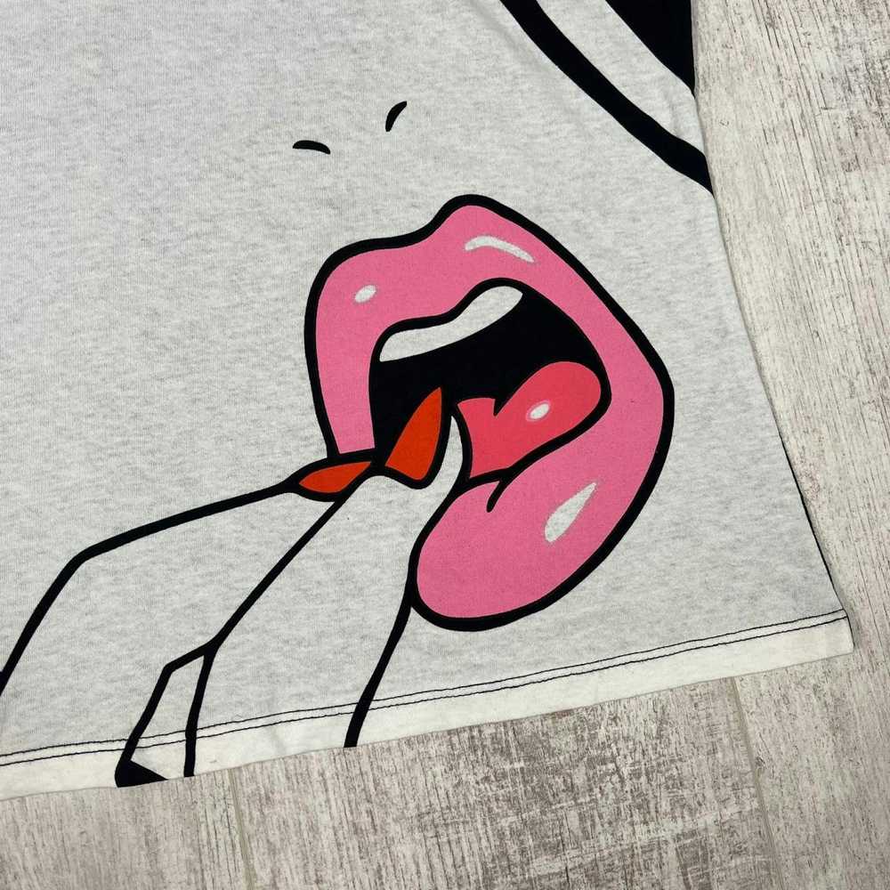Designer × Moschino × Streetwear Crazy T-Shirt Mo… - image 2