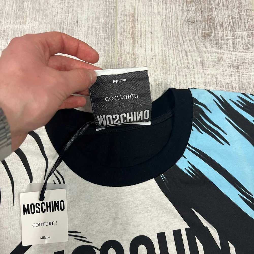 Designer × Moschino × Streetwear Crazy T-Shirt Mo… - image 6
