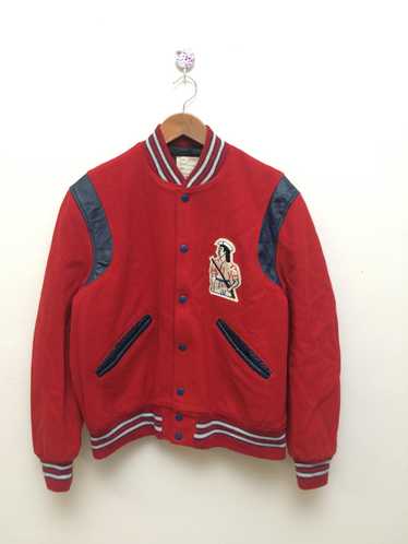 Delong × Varsity Jacket × Vintage Vintage Delong … - image 1