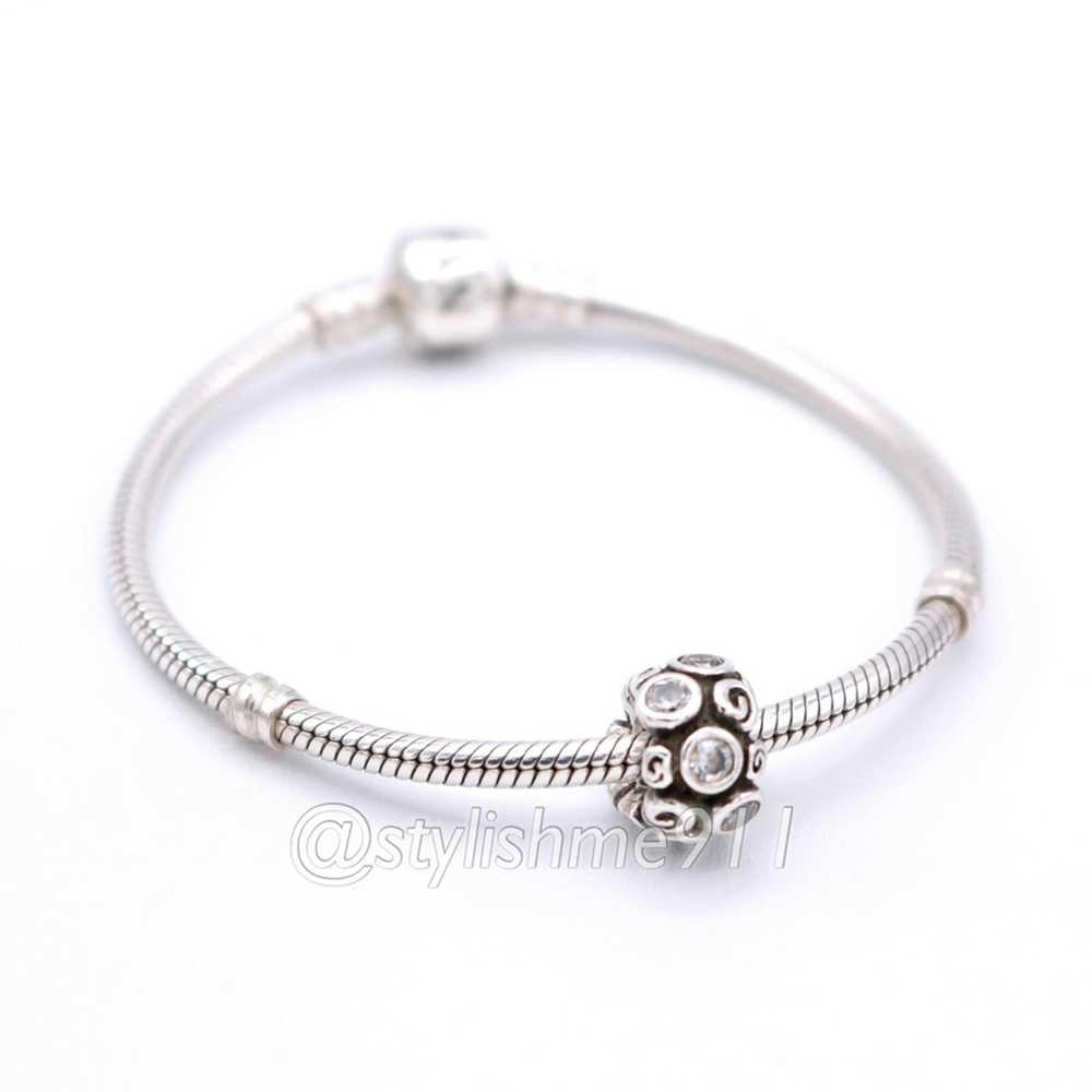 pandora Authentic PANDORA White Primrose Path Cha… - image 5