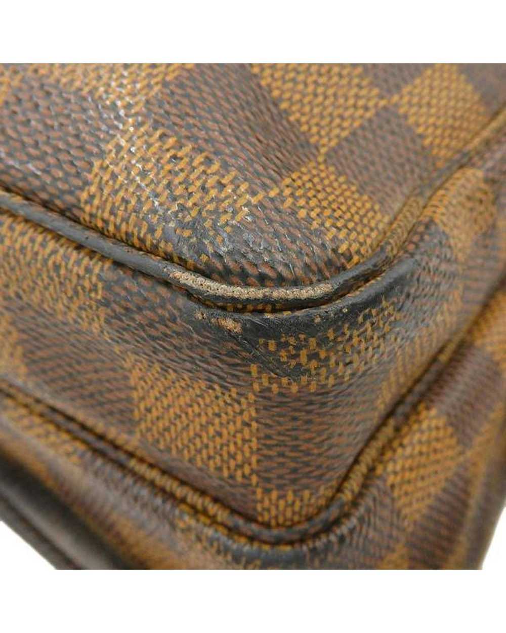 Louis Vuitton Designer Damier Ebene Shoulder Bag - image 4