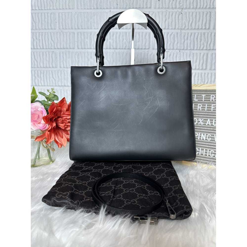 Gucci Bamboo Top Handle leather handbag - image 5