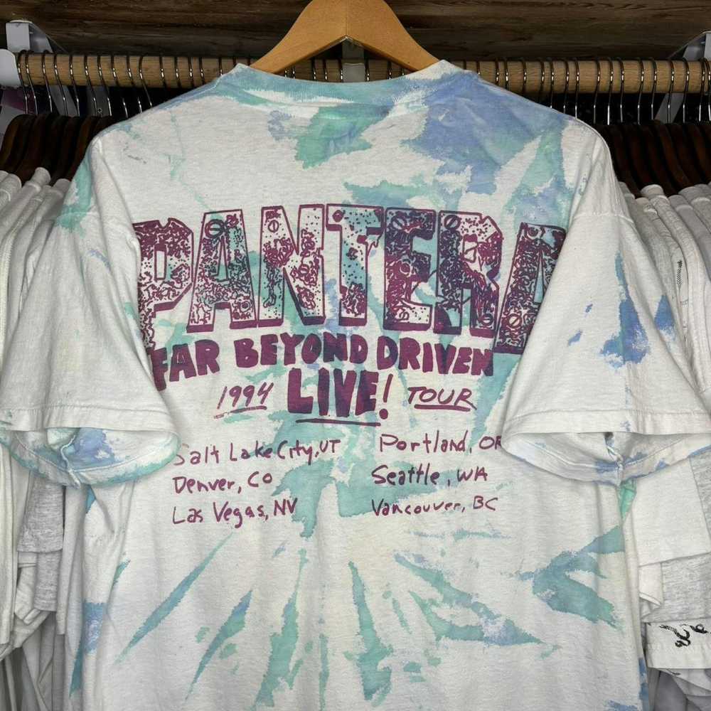 Band Tees × Vintage Vintage 1994 Pantera T-shirt - image 5