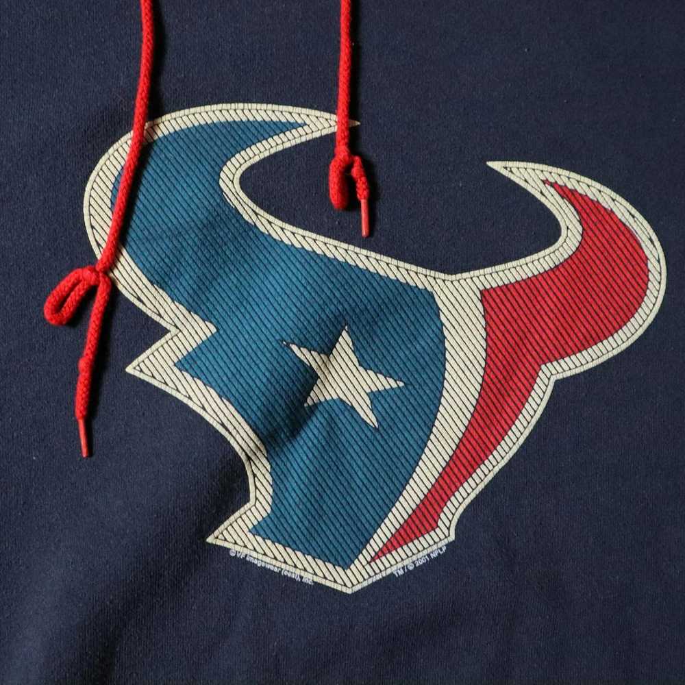 NFL Vintage Houston Texans Football Hoodie Sweats… - image 3