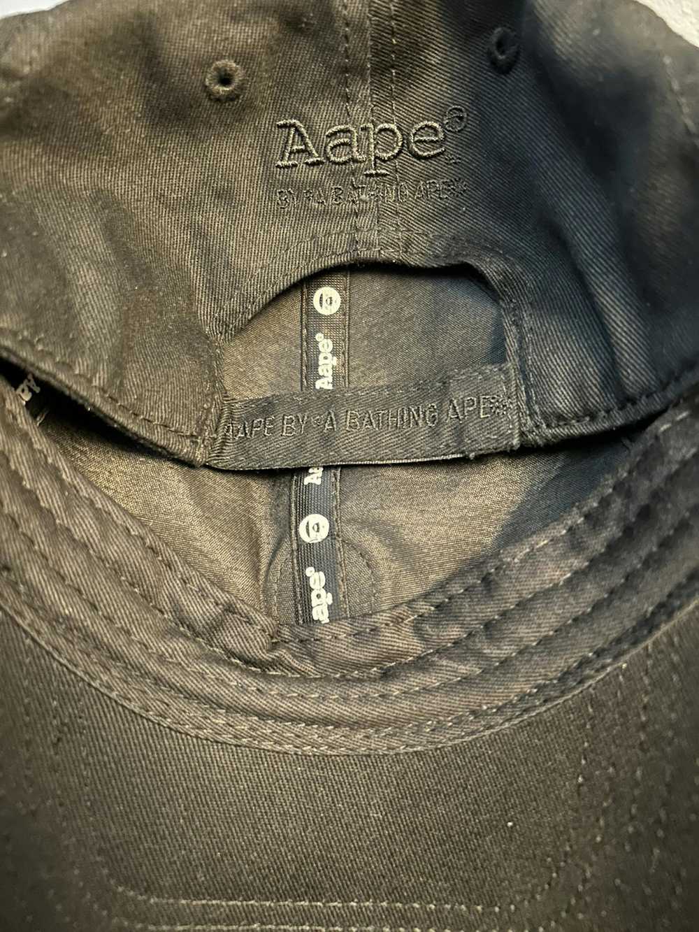 Aape AAPE by A Bathing Ape Moonface Black Cap - image 5