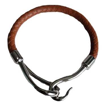 Hermès Jumbo leather bracelet